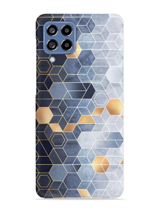 Geometric Abstraction Hexagons Snap Case for Samsung Galaxy M53 (5G) Zapvi