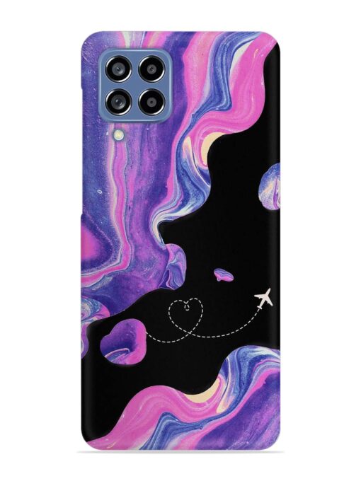 Glitter Art Snap Case for Samsung Galaxy M53 (5G) Zapvi