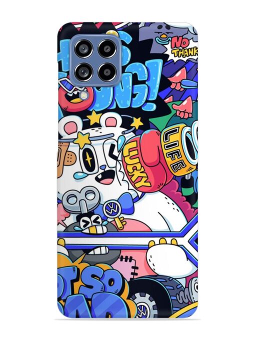 Universal Doodle Snap Case for Samsung Galaxy M53 (5G)