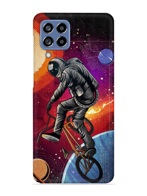 Super Eclipse Bmx Bike Snap Case for Samsung Galaxy M53 (5G) Zapvi