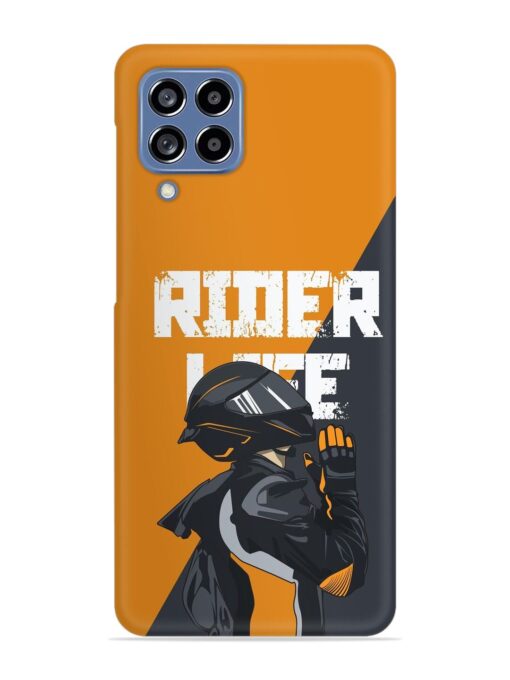 Rider Life Snap Case for Samsung Galaxy M53 (5G) Zapvi