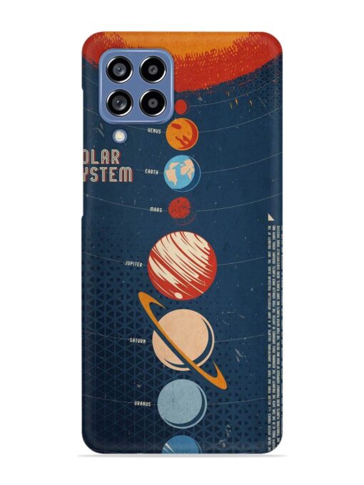 Solar System Vector Snap Case for Samsung Galaxy M53 (5G) Zapvi