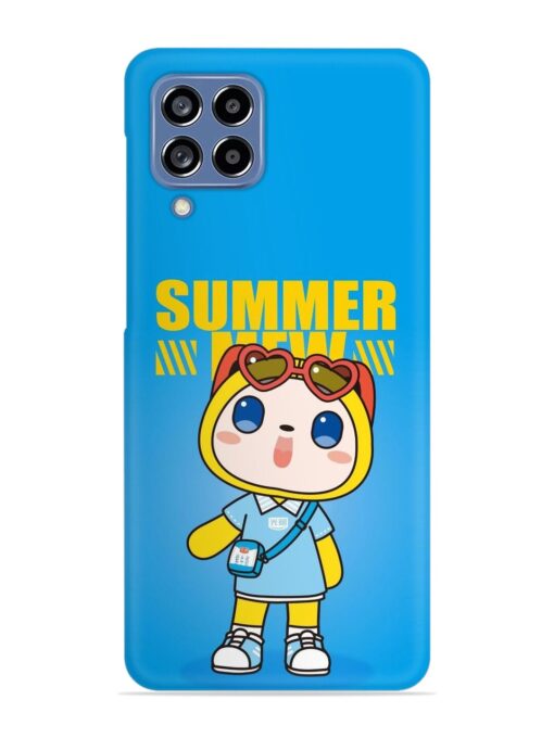 Summer Mew Cartoon Snap Case for Samsung Galaxy M53 (5G)