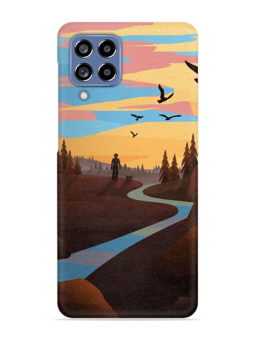 Natural Landscape Art Snap Case for Samsung Galaxy M53 (5G) Zapvi