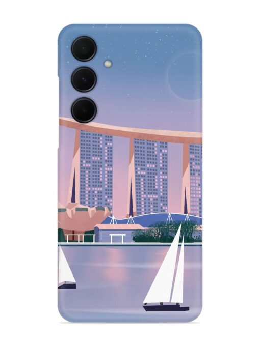 Singapore Scenery Architecture Snap Case for Samsung Galaxy M55 (5G) Zapvi