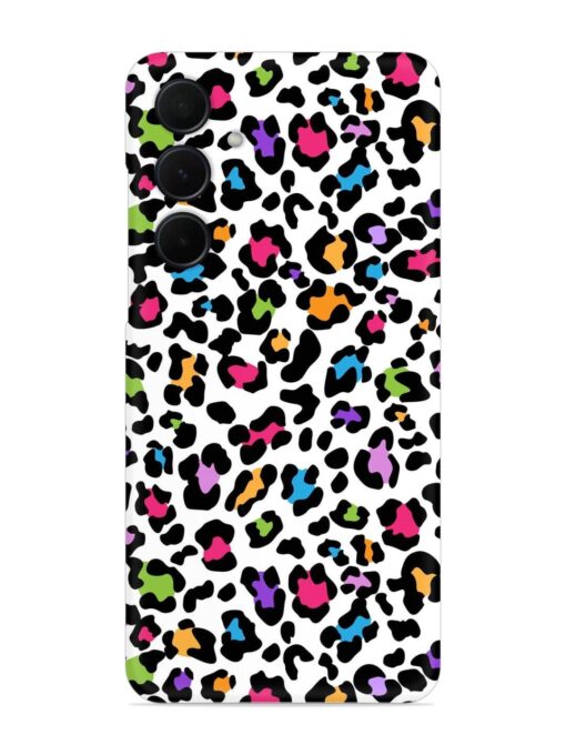 Seamless Leopard Pattern Snap Case for Samsung Galaxy M55 (5G) Zapvi