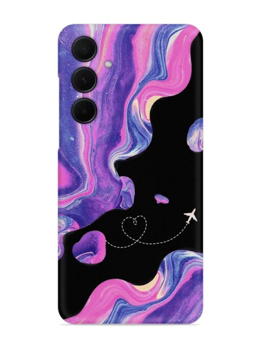 Glitter Art Snap Case for Samsung Galaxy M55 (5G) Zapvi