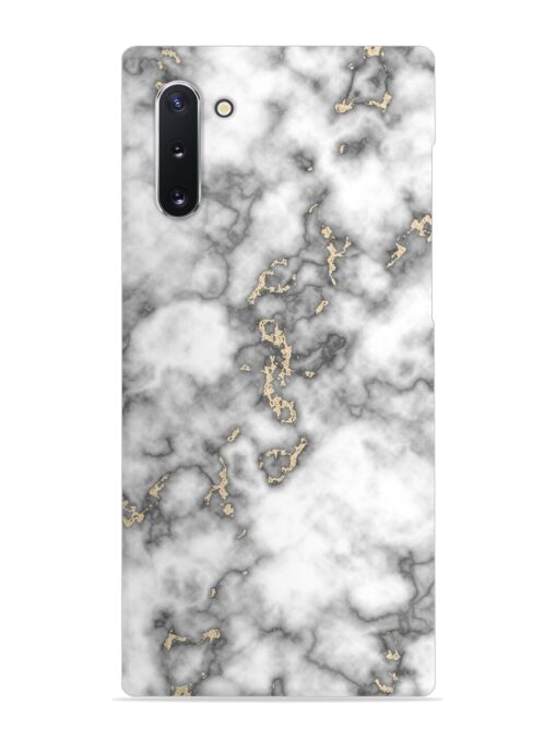 Gray And Gold Marble Snap Case for Samsung Galaxy Note 10