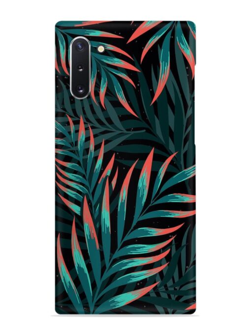 Green Leaf Art Snap Case for Samsung Galaxy Note 10 Zapvi