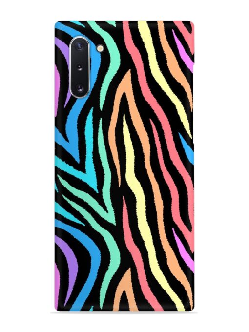 Colorful Abstract Zebra Snap Case for Samsung Galaxy Note 10