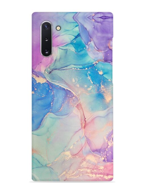 Alcohol Ink Colors Snap Case for Samsung Galaxy Note 10 Zapvi