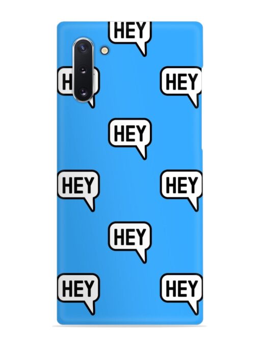 Hey Text Message Snap Case for Samsung Galaxy Note 10