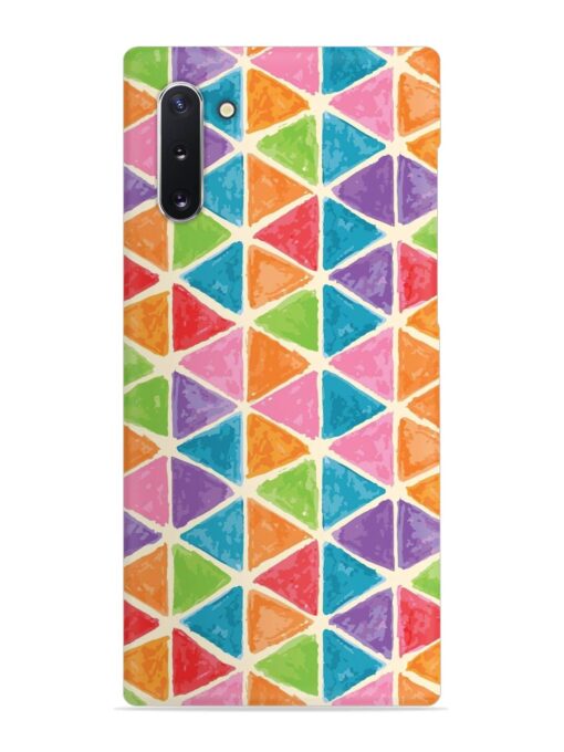 Seamless Colorful Isometric Snap Case for Samsung Galaxy Note 10 Zapvi