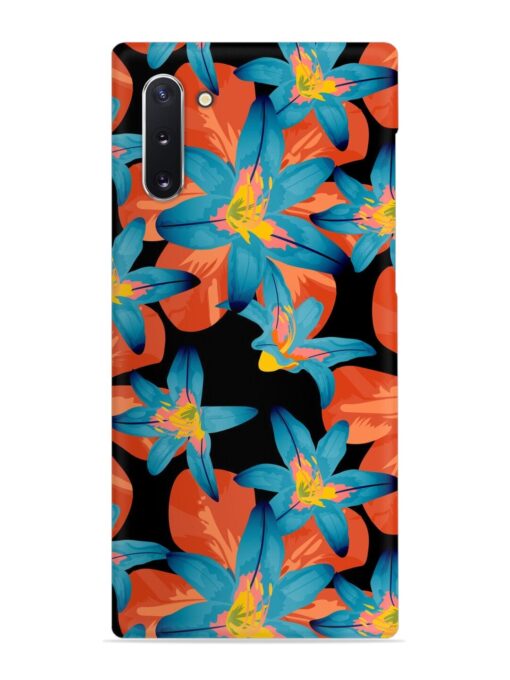 Philippine Flowers Seamless Snap Case for Samsung Galaxy Note 10 Zapvi