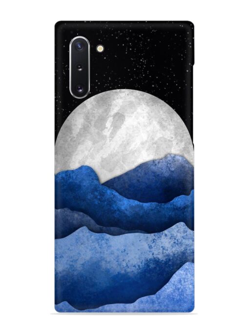 Full Moon Mountain Vector Snap Case for Samsung Galaxy Note 10 Zapvi