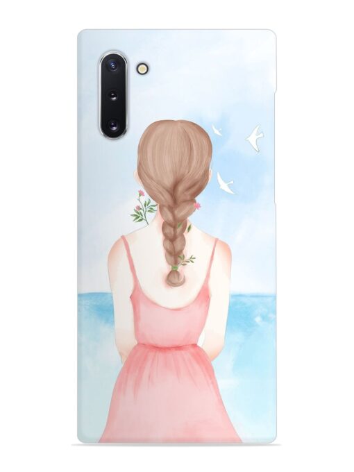 Watercolor Girl Vector Snap Case for Samsung Galaxy Note 10