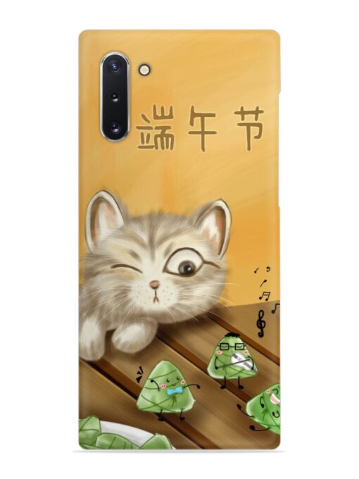 Cat Scorpion Dancing Snap Case for Samsung Galaxy Note 10