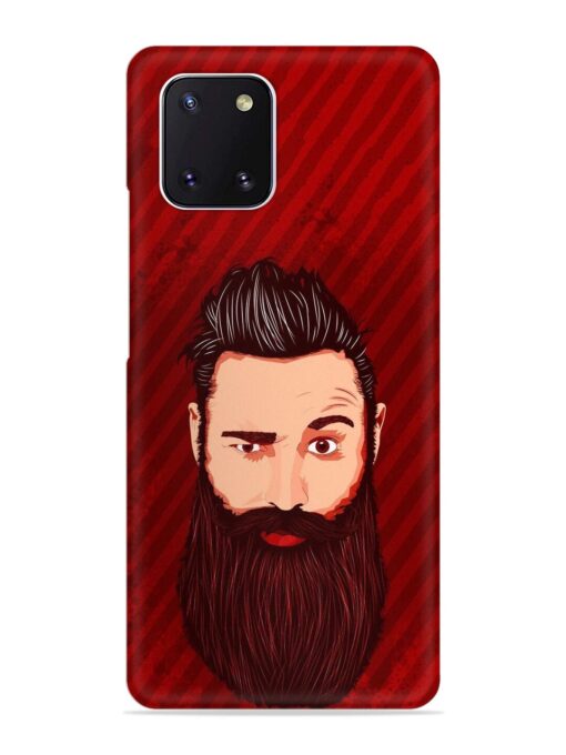 Beardo Man Snap Case for Samsung Galaxy Note 10 Lite Zapvi