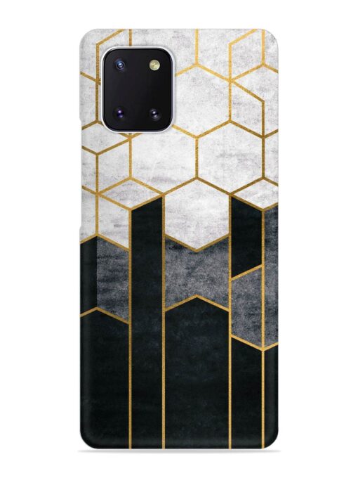 Cube Marble Art Snap Case for Samsung Galaxy Note 10 Lite