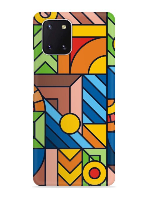 Colorful Geometric Snap Case for Samsung Galaxy Note 10 Lite