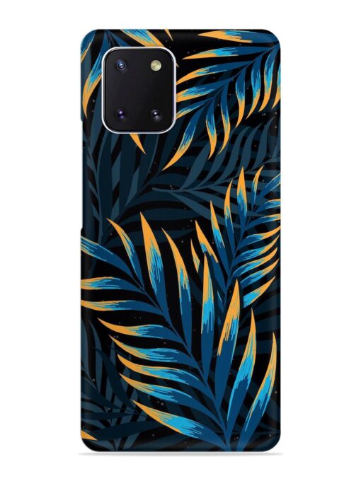 Abstract Leaf Art Snap Case for Samsung Galaxy Note 10 Lite Zapvi