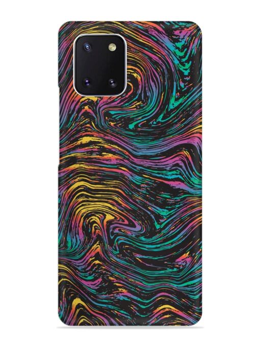 Abstract Liquid Colors Snap Case for Samsung Galaxy Note 10 Lite Zapvi