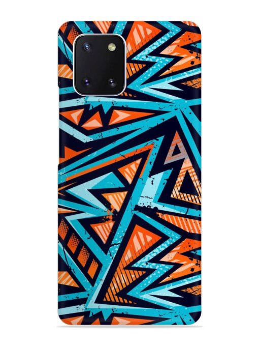 Abstract Seamless Grunge Snap Case for Samsung Galaxy Note 10 Lite Zapvi