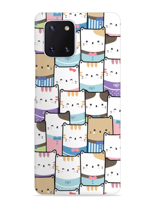 Cute Adorable Cat Snap Case for Samsung Galaxy Note 10 Lite