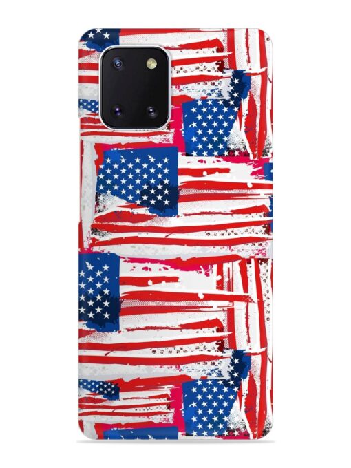 Usa Flag Seamless Snap Case for Samsung Galaxy Note 10 Lite