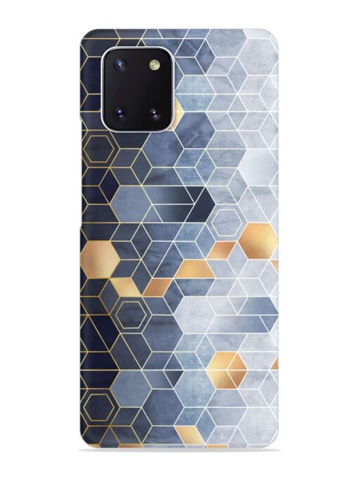 Geometric Abstraction Hexagons Snap Case for Samsung Galaxy Note 10 Lite Zapvi