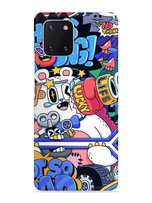 Universal Doodle Snap Case for Samsung Galaxy Note 10 Lite