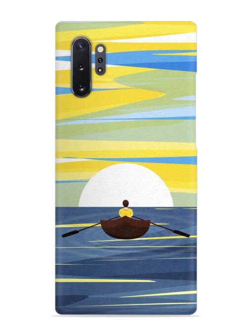 Rowing Person Ferry Paddle Snap Case for Samsung Galaxy Note 10 Plus