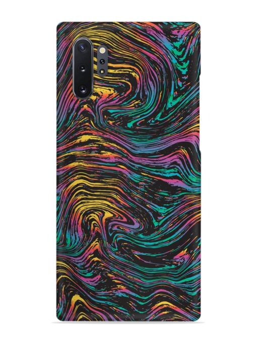 Abstract Liquid Colors Snap Case for Samsung Galaxy Note 10 Plus Zapvi