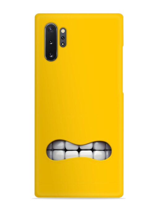 Mouth Character On Snap Case for Samsung Galaxy Note 10 Plus Zapvi