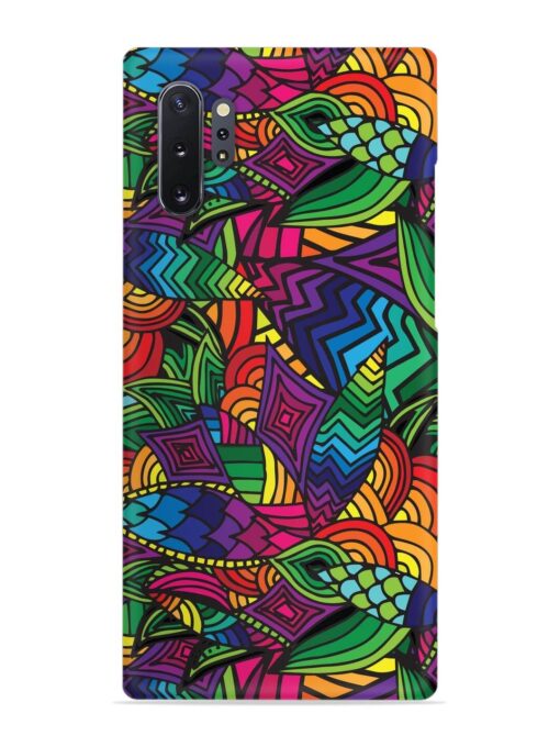 Abstract Multicolor Seamless Snap Case for Samsung Galaxy Note 10 Plus