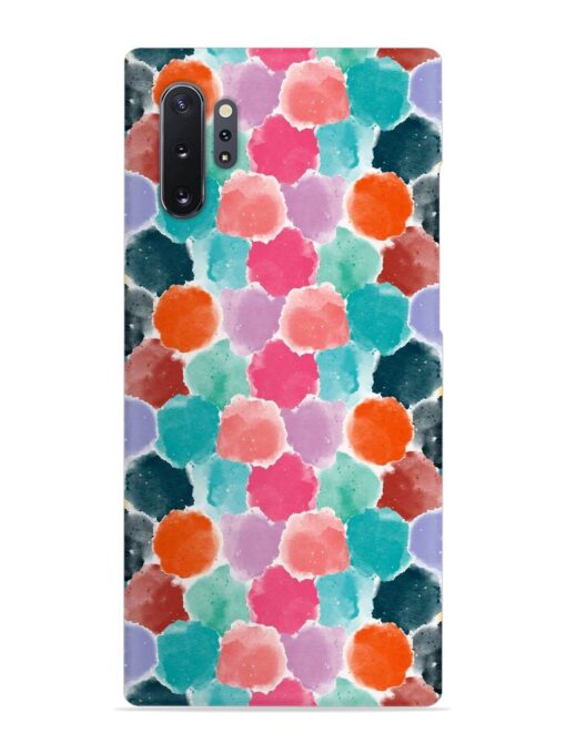 Colorful Seamless Pattern Snap Case for Samsung Galaxy Note 10 Plus Zapvi