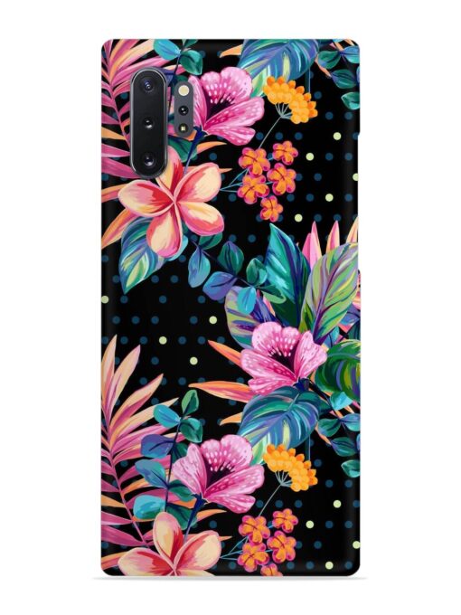 Seamless Floral Pattern Snap Case for Samsung Galaxy Note 10 Plus Zapvi