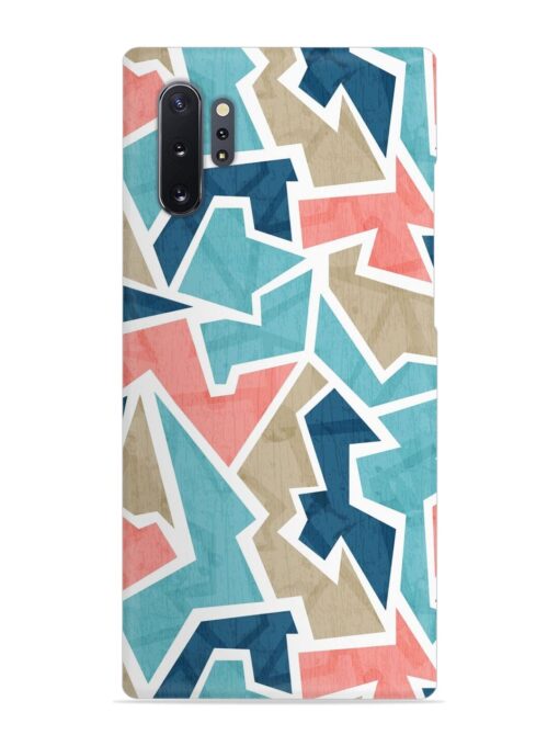 Vintage Geometric Triangle Snap Case for Samsung Galaxy Note 10 Plus Zapvi