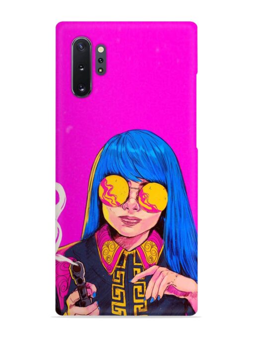 Aesthetic Anime Girl Snap Case for Samsung Galaxy Note 10 Plus Zapvi
