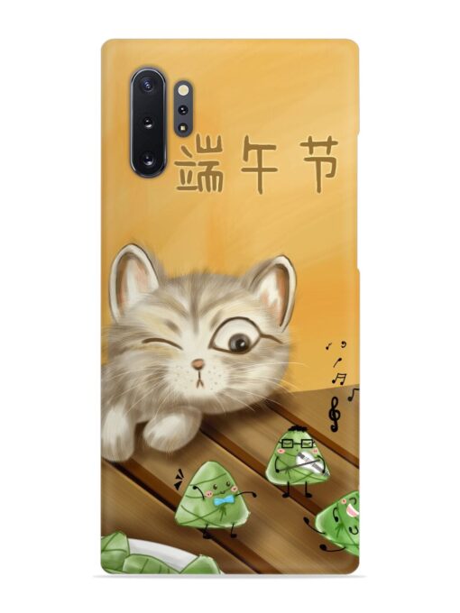 Cat Scorpion Dancing Snap Case for Samsung Galaxy Note 10 Plus