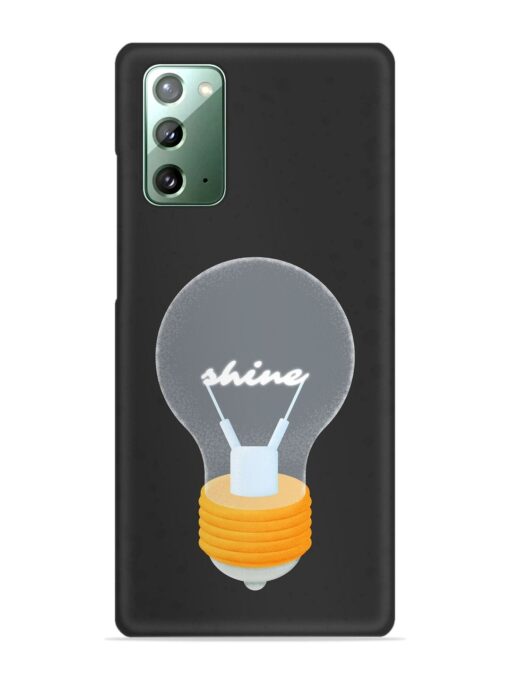 Bulb Background Snap Case for Samsung Galaxy Note 20