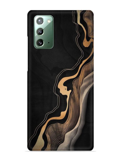 Abstract Art Snap Case for Samsung Galaxy Note 20 Zapvi