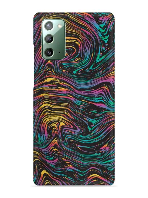 Abstract Liquid Colors Snap Case for Samsung Galaxy Note 20