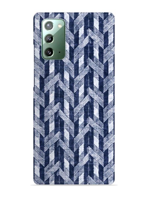 Abstract Herringbone Motif Snap Case for Samsung Galaxy Note 20 Zapvi