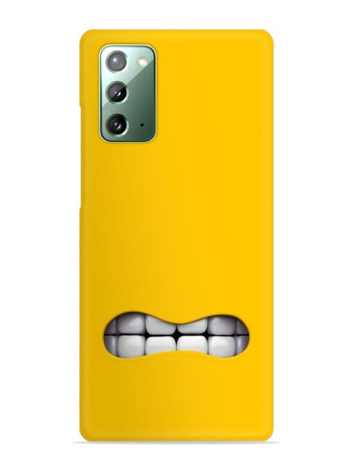 Mouth Character On Snap Case for Samsung Galaxy Note 20 Zapvi