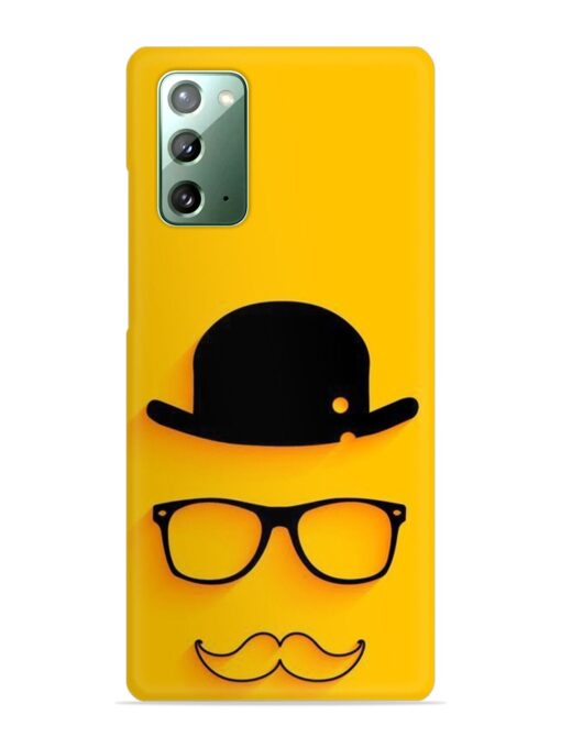 Classic Face Vector Snap Case for Samsung Galaxy Note 20