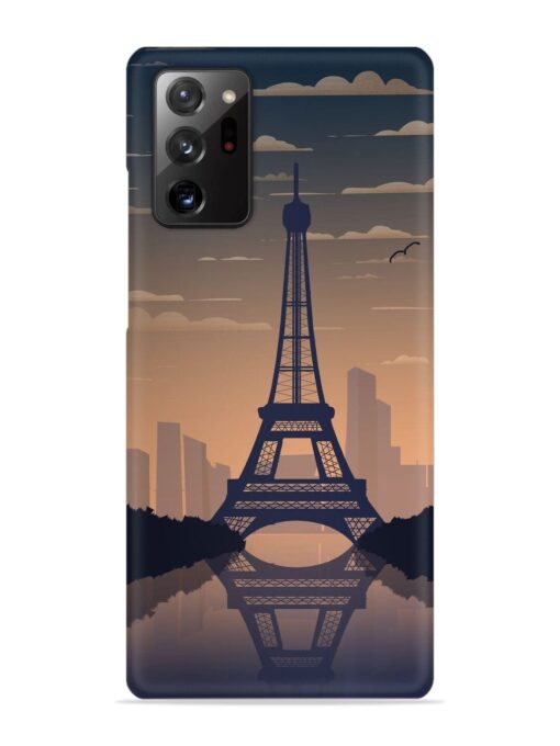 France Paris Eiffel Tower Gradient Snap Case for Samsung Galaxy Note 20 Ultra