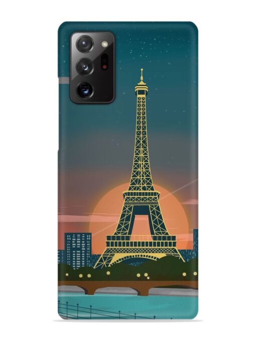 Scenery Architecture France Paris Snap Case for Samsung Galaxy Note 20 Ultra Zapvi