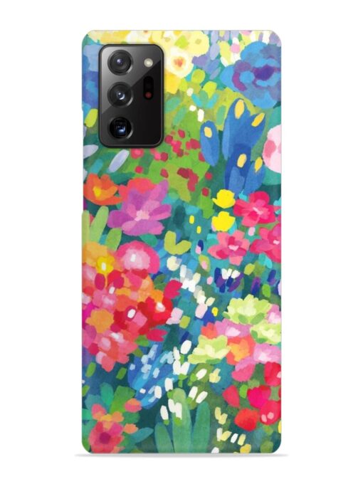 Watercolor Flower Art Snap Case for Samsung Galaxy Note 20 Ultra