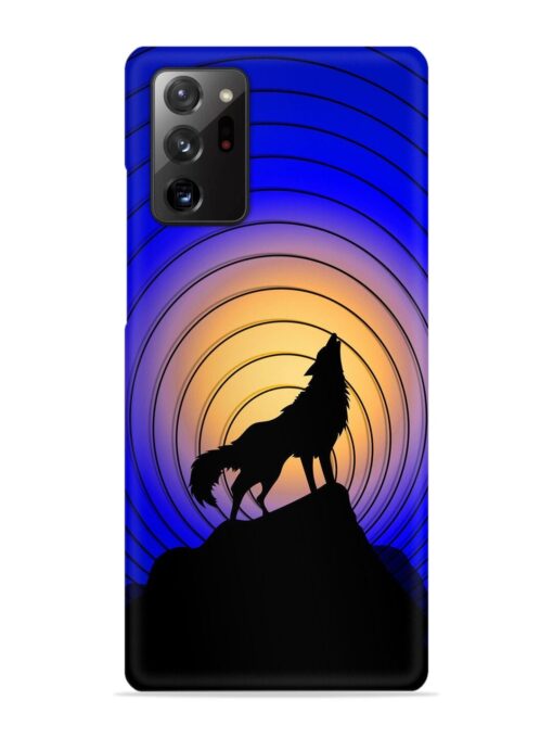 Fox Roaring Design Snap Case for Samsung Galaxy Note 20 Ultra